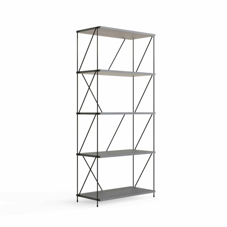 TAD05-512-A-TAD8-803_5 Tier Storage Rack 600-GREY