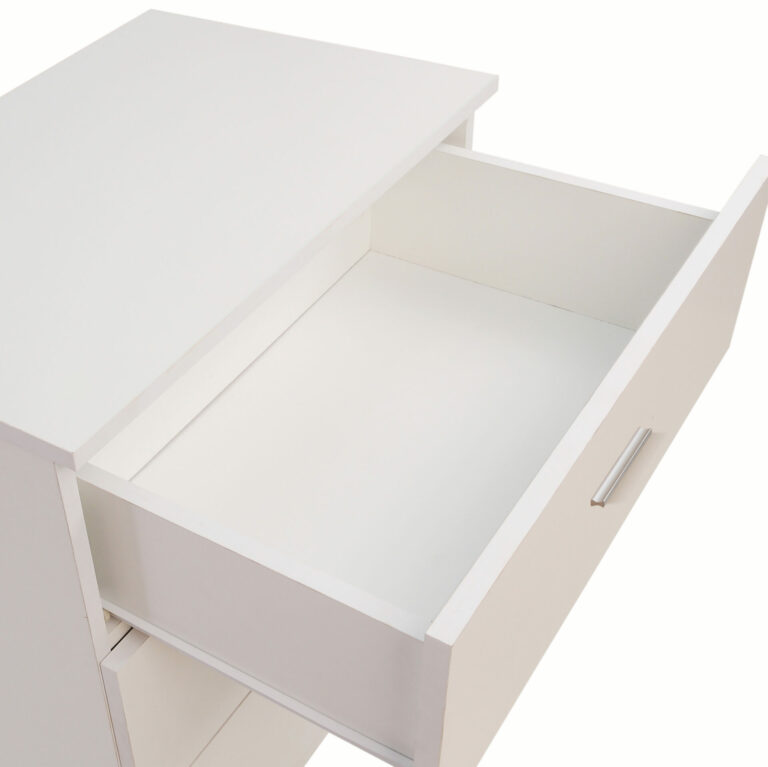 Farndon 3 Drawer Chest (White)