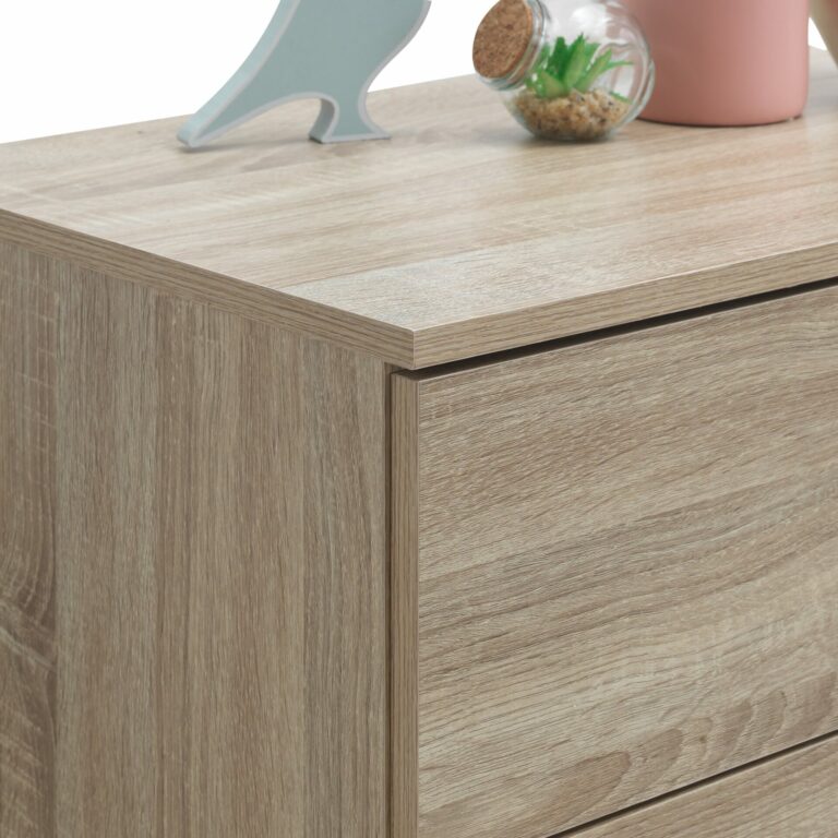 Farndon 3 Drawer Chest (Sonoma Oak)