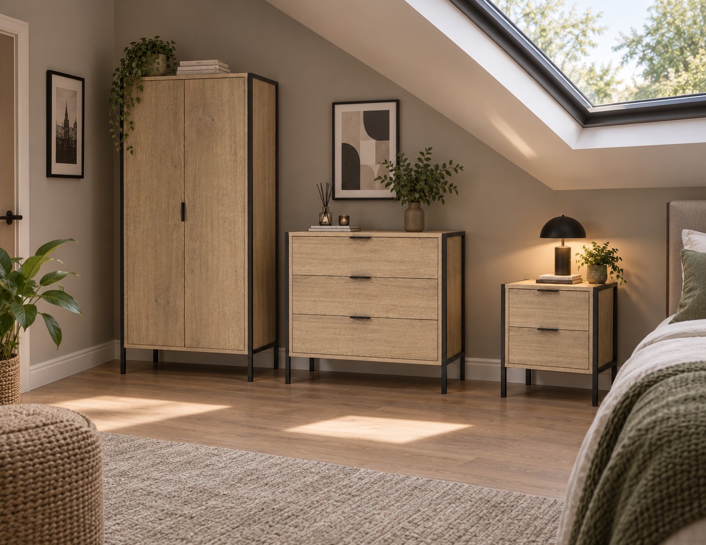 bedroom environment oak loft